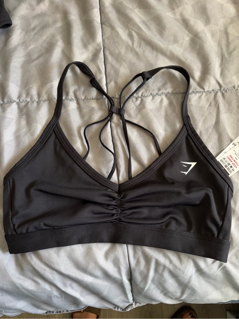 Gymshark Ruched Strappy Sports Bra